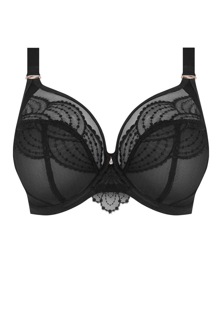 Biustonosz Elomi PRIYA EL4550BLK Uw Plunge Bra Black