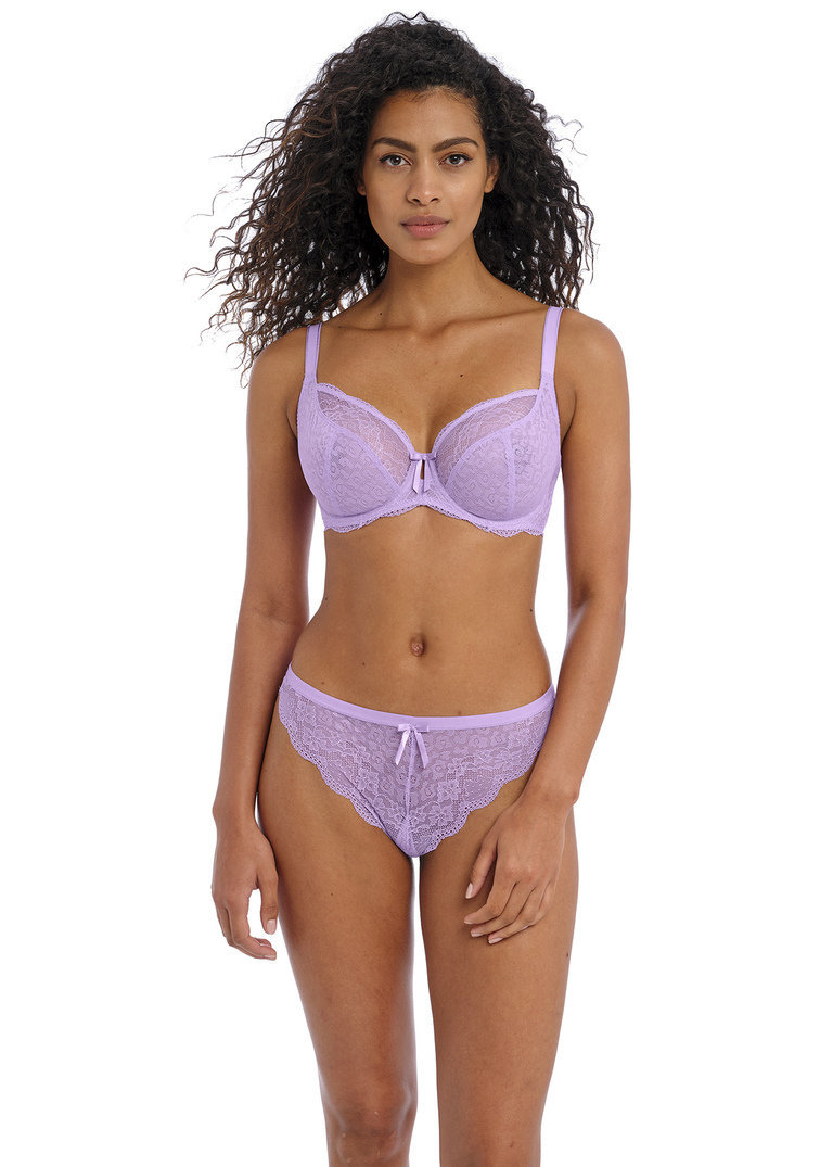 Biustonosz Freya FANCIES AA1011PPR Uw Plunge Bra Purple Rose