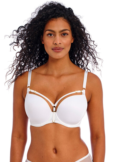 Biustonosz Freya TEMPTRESS AA400131WHE Uw Moulded Plunge T-shirt Bra White