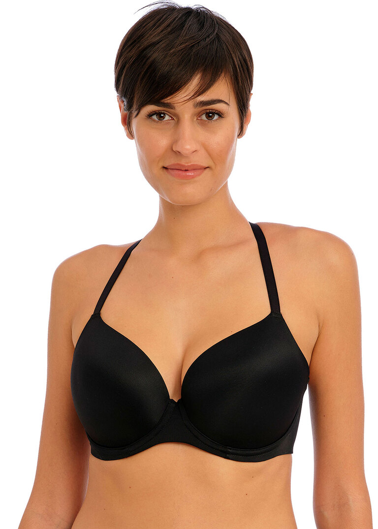 Biustonosz Freya UNDETECTED AA401708BLK Uw Moulded T-shirt Bra Black