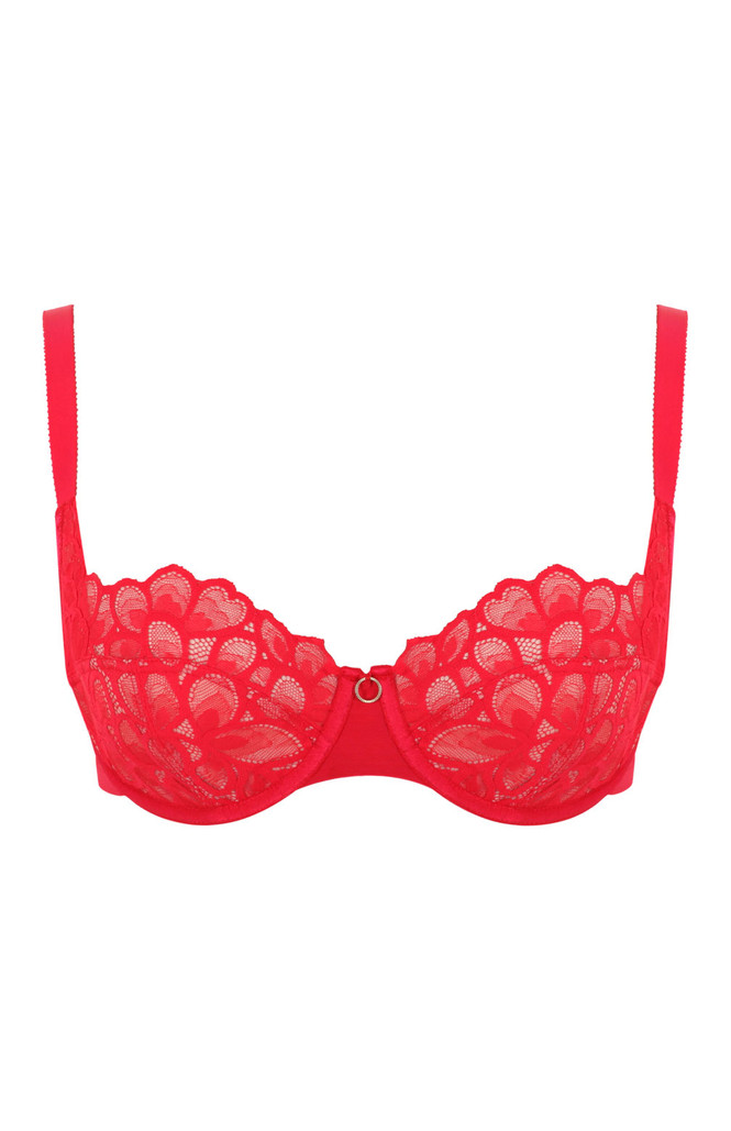 Biustonosz Panache ALLURE 10761 Balcony Bra Ruby Red