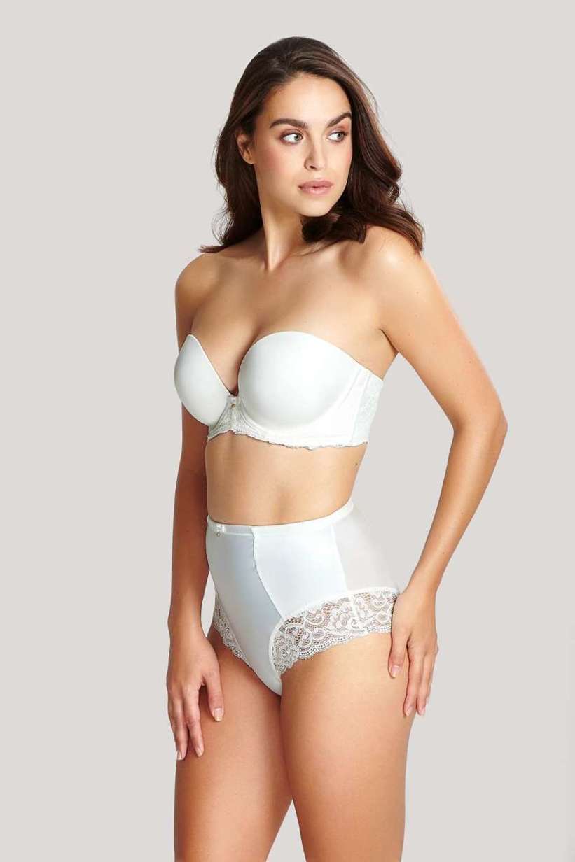 Biustonosz Panache Superbra QUINN 9240 Plunge Strapless Ivory