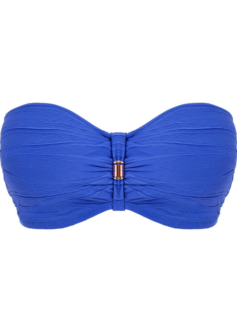 Biustonosz kąpielowy Fantasie Swim BEACH WAVES FS502210ULE Uw Bandeau Bikini Top Ultramarine