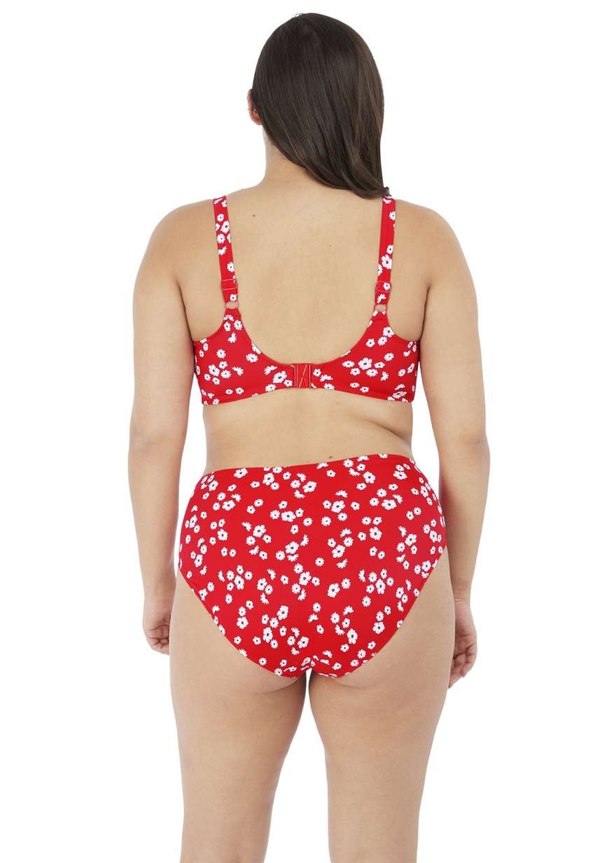 Figi kąpielowe Elomi Swim PLAIN SAILING ES7275RFL Bikini Brief Red Floral