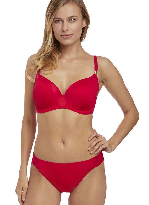 Figi kąpielowe Fantasie RIO BUENO FS6406ROG Mid Rise Brief Rouge