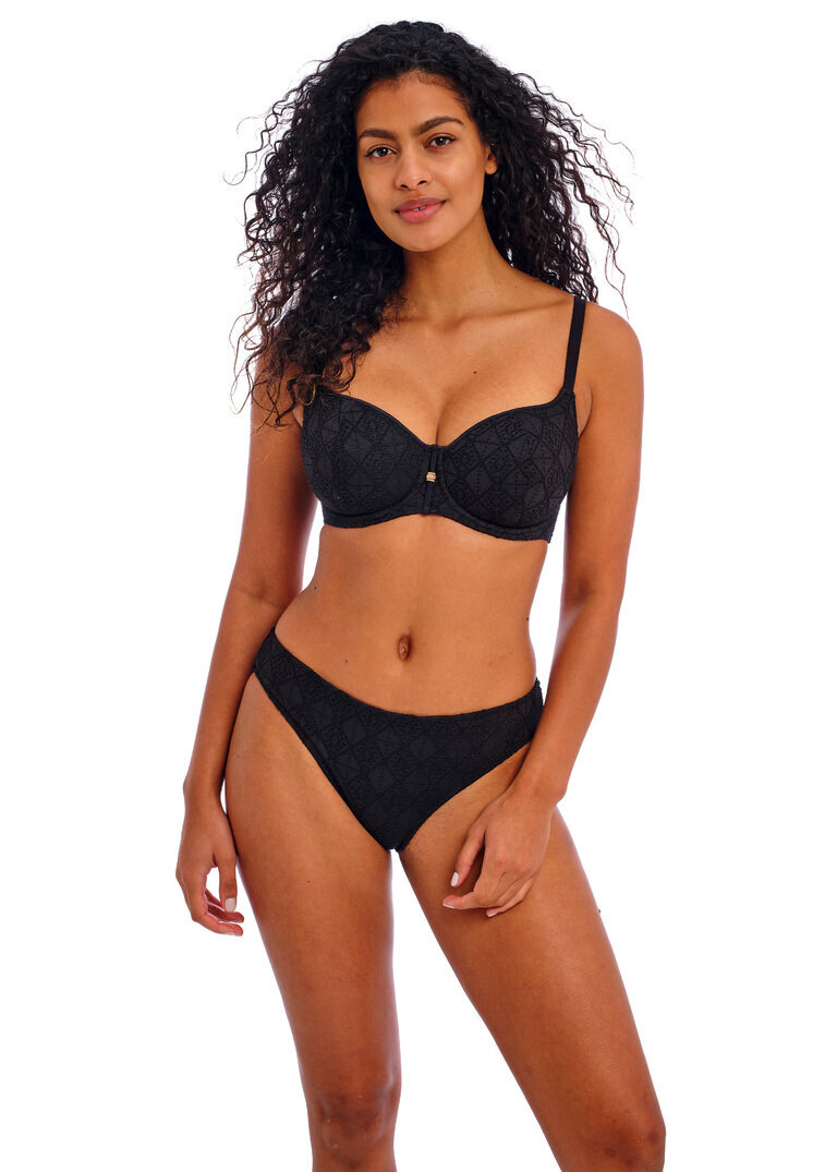 Figi kąpielowe Freya Swim NOMAD NIGHTS AS205470BLK Bikini Brief Black