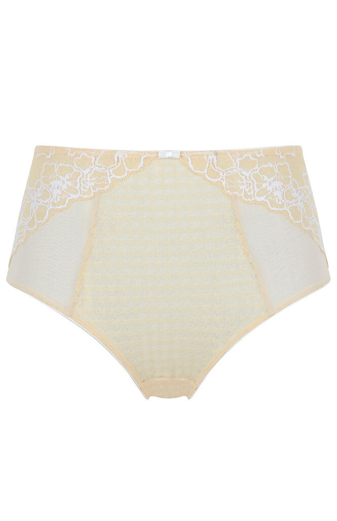 Głębokie figi Panache ENVY 7283 Deep Brief Lemon/White