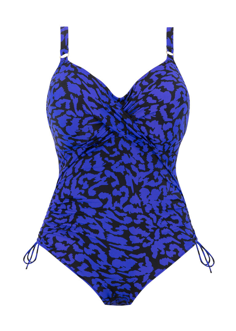 Strój kąpielowy Fantasie Swim HOPE BAY FS504031ULE Uw Twist Front Swimsuit With Adjustable Leg Ultramarine