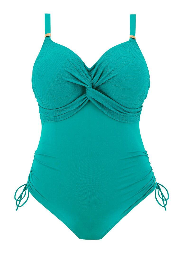 Strój kąpielowy Fantasie Swim OTTAWA FS6360BID Uw Twist Front Swimsuit With Adjustable Leg Bright Jade