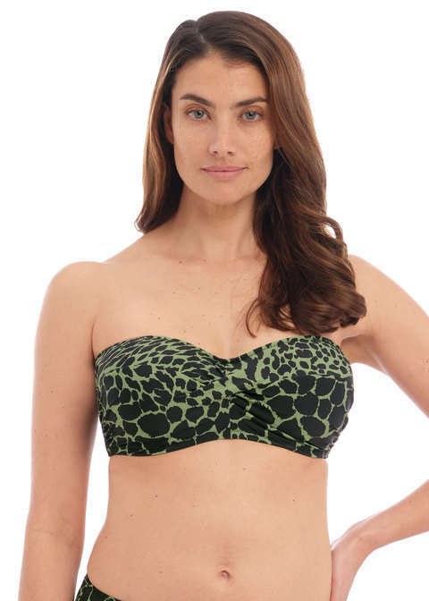 Strój kąpielowy bandeau Fantasie Swim BOA VISTA FS500609PRI + FS500677PRI (38FF)