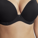 Biustonosz Cleo Panache FAITH 10666 Moulded Plunge Noir