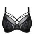 Biustonosz Elomi BRIANNA EL8080BLK Uw Plunge Bra Black