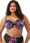 Biustonosz Elomi LUCIE EL4490CBM Uw Plunge Bra - Stretch Cherry Blossom