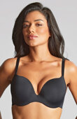 Biustonosz Panache 365 10906 Moulded Plunge Bra Black