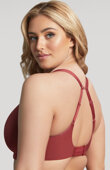 Biustonosz Sculptresse by Panache ELEGANCE 10401 Moulded Spacer T-shirt Bra Mineral Red