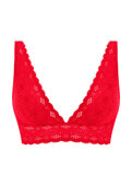 Biustonosz braletka Wacoal HALO LACE WA811205305 Soft Cup Bra Dark Sea