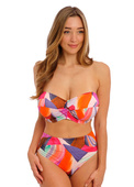 Biustonosz kąpielowy Fantasie Swim AGUADA BEACH FS502909SUI Uw Twist Bandeau Bikini Top Sunrise