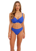 Biustonosz kąpielowy Fantasie Swim BEACH WAVES FS502201ULE Uw Gathered Full Cup Bikini Top Ultramarine