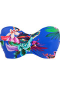 Biustonosz kąpielowy Fantasie Swim HALKIDIKI FS501909ULE Uw Twist Bandeau Bikini Top Ultramarine