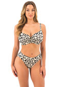 Biustonosz kąpielowy Fantasie Swim KABINI OASIS FS502105SND Uw Full Cup Bikini Top Snow Leopard