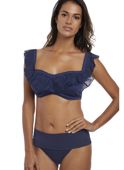 Biustonosz kąpielowy Fantasie Swim MARSEILLE FS6682TWT Uw Bardot Bikini Top Twilight 