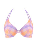 Biustonosz kąpielowy Freya Swim HARBOUR ISLAND AS205504SOB Uw Halter Bikini Top Sorbet