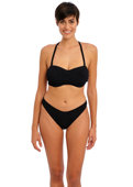 Biustonosz kąpielowy Freya Swim IBIZA WAVES AS203810BLK Uw Bandeau Bikini Top Black