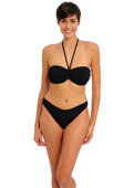 Biustonosz kąpielowy Freya Swim IBIZA WAVES AS203810BLK Uw Bandeau Bikini Top Black