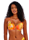 Biustonosz kąpielowy Freya Swim MIAMI SUNSET AS204902PAP Uw Plunge Bikini Top Papaya