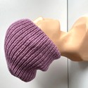 Czapka wełniana NANA 100% Baby Merino 27 Stary Róż