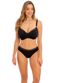 Figi kąpielowe Fantasie Swim EAST HAMPTON FS502872BLK Mid Rise Bikini Brief Black