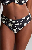 Figi kąpielowe Panache Swim CAPRI SW1729 Midi Gathered Bikini Bottoms Capri Print