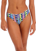 KOMPLET - Biustonosz kąpielowy Freya Swim ELECTRO RAVE Multi AS204204MUI Uw Halter Bikini Top + AS204270MUI Bikini Brief (30D + S)