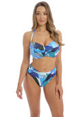 KOMPLET - Strój kąpielowy dwuczęściowy Fantasie Swim AGUADA BEACH Splash FS502909SPH Uw Twist Bandeau Bikini Top + wybrane majtki 