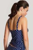 Koszulka kąpielowa Panache Swim Anya Spot SW1011 Balconnet Tankini Navy/Ivory