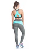 Leginsy Freya Active Reflective Twist AC4008TTE Legging Total Eclipse