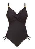 Strój kąpielowy Fantasie Swim OTTAWA FS6360BLK Uw Twist Front Swimsuit With Adjustable Leg Black