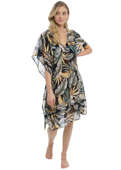 Sukienka plażowa Fantasie Swim BAMBOO GROVE FS501694JET Kaftan Jet