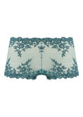 Szorty Wacoal EMBRACE LACE WA067491996 Boy Short Eggshell Blue / Brittany Blue Boy