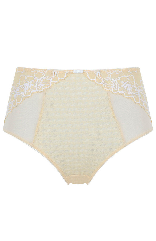 Głębokie figi Panache ENVY 7283 Deep Brief Lemon/White