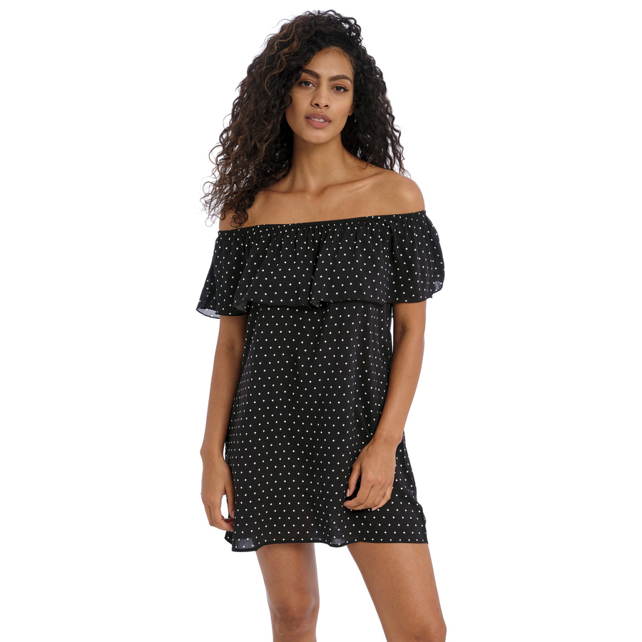 Tunika sukienka plażowa Freya JEWEL COVE AS7229BLK Dress Black