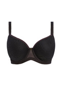 Biustonosz Freya LOVE-HAZE AA403431BLK Uw Moulded Plunge T-shirt Bra Black