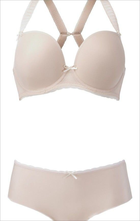 Biustonosz Freya DECO VIBE 1704 Moulded Plunge Bra Blush