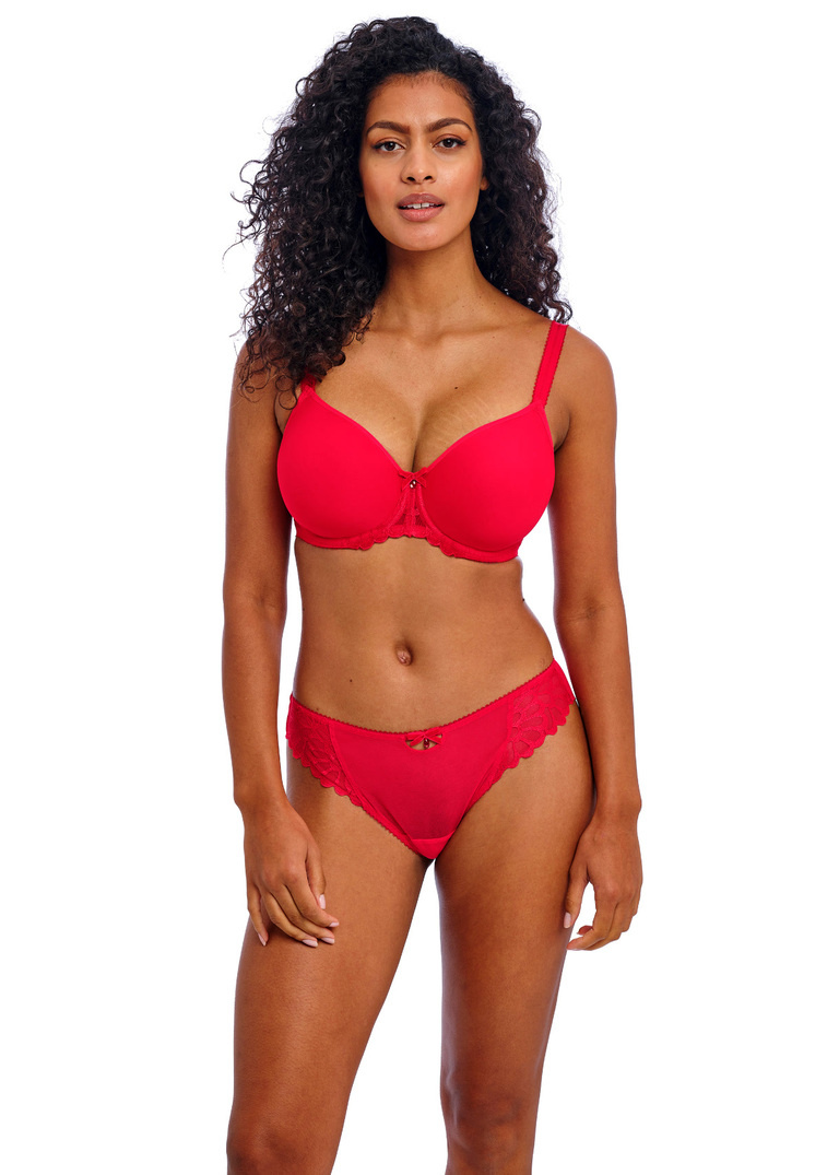 Biustonosz Freya LOVELAND AA401010BOC Uw Moulded Spacer Bra Bombshell Chilli Red