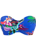 Biustonosz kąpielowy Fantasie Swim HALKIDIKI FS501909ULE Uw Twist Bandeau Bikini Top Ultramarine