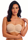 Biustonosz strapless Wacoal HALO LACE WA854205NUE Strapless Bra Nude
