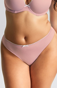 Figi brazylijskie Panache FAITH 10662B Brazilian Brief Mauve Pink