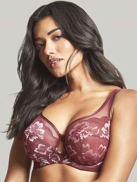 Biustonosz Panache SABRINA 10631 High Apex Balconette Bra Red Rose