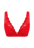 Biustonosz braletka Wacoal EMBRACE LACE WA852191623 Soft Cup Bra Equestrian Red 