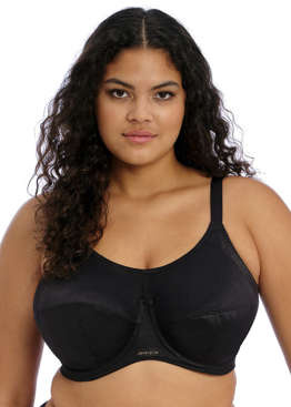 Biustonosz Elomi ENERGISE EL8041BLK Uw Sports Bra Black